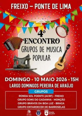 Freixo recebe o 4.&ordm; Encontro de Grupos de M&uacute;sica Popular